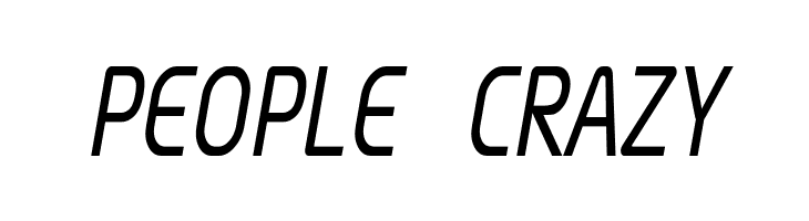 Megi Sans Narrow Italic  Free Fonts Download