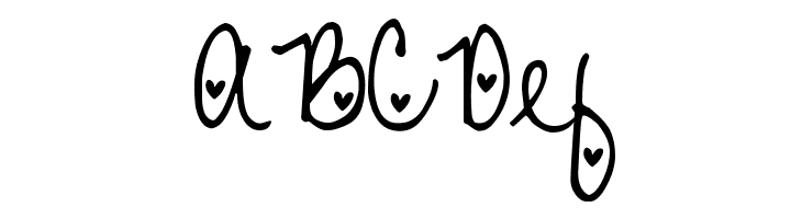 DJB Heart Attack  Free Fonts Download