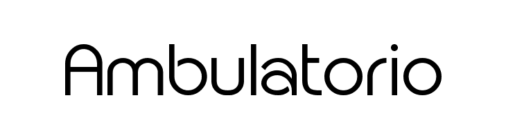 Ambulatorio Typografix Font