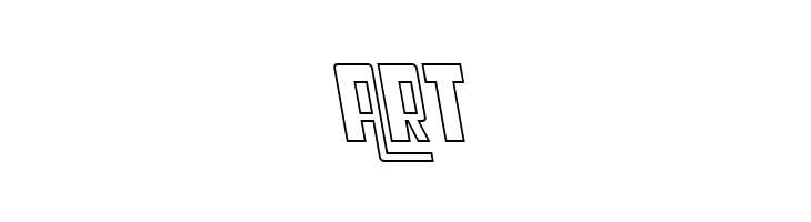 Cosmic Age Outline Italic  Free Fonts Download