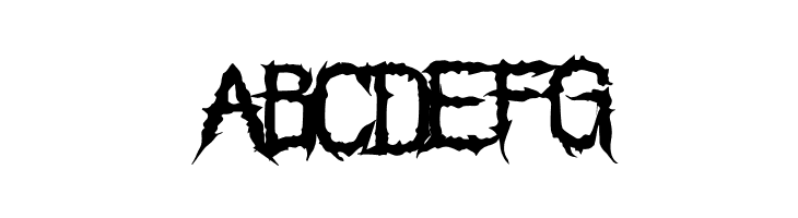 The Grim Raiders Regular  Free Fonts Download