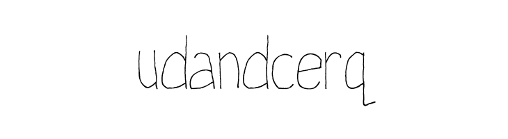 udandcerq Later On Font