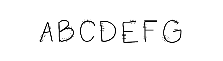 HomegirlKneedStitches  Free Fonts Download