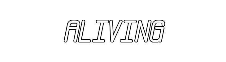 Neural Outline [BRK]  Free Fonts Download