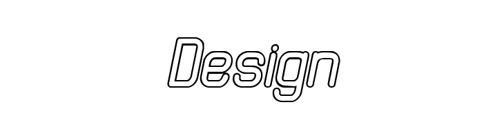 Neural Outline [BRK]  Free Fonts Download