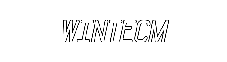 Neural Outline [BRK]  Free Fonts Download