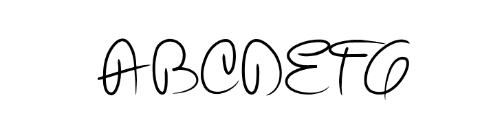 PW Curvy regular script  Free Fonts Download