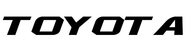 TOYOTA NCAA Oklahoma St Cowboys Font