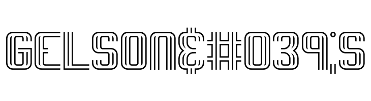 Intersect O BRK  Free Fonts Download