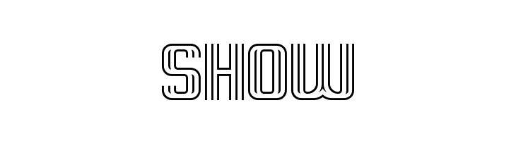 Intersect O BRK  Free Fonts Download