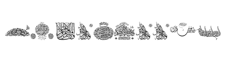 Aayat Quraan_044  Free Fonts Download