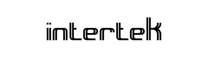 Intersect BRK  Free Fonts Download