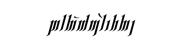 Rhesimol Italic  Free Fonts Download