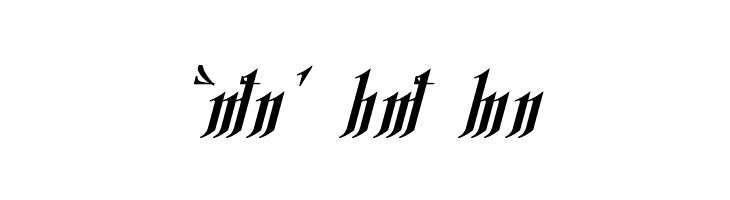 Rhesimol Italic  Free Fonts Download