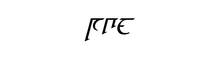 High Drowic Italic  Free Fonts Download