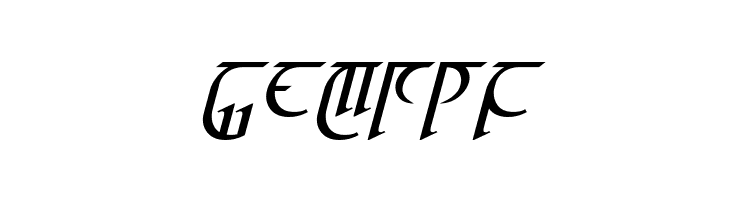 High Drowic Italic  Free Fonts Download