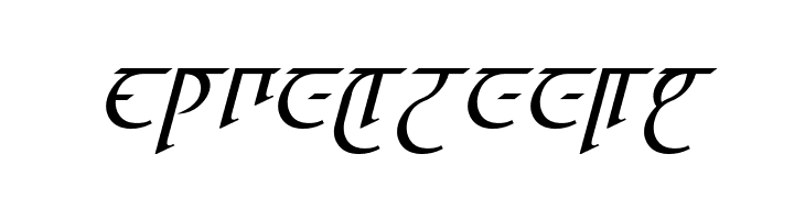 High Drowic Italic  Free Fonts Download