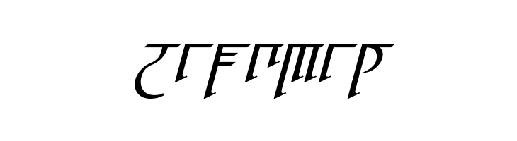 High Drowic Italic  Free Fonts Download