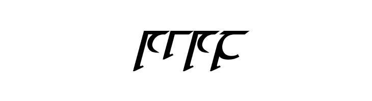 High Drowic Bold Italic  Free Fonts Download