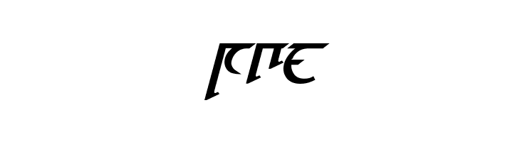 High Drowic Bold Italic  Free Fonts Download