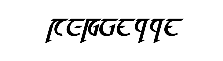 High Drowic Bold Italic  Free Fonts Download