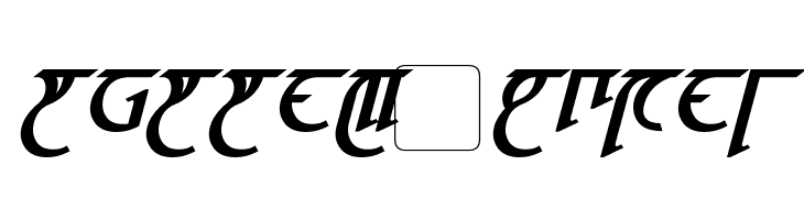 High Drowic Bold Italic  Free Fonts Download