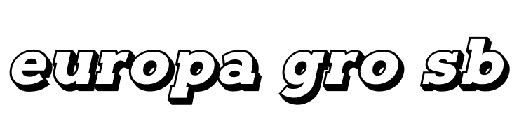 Typoster Outline Italic  Free Fonts Download