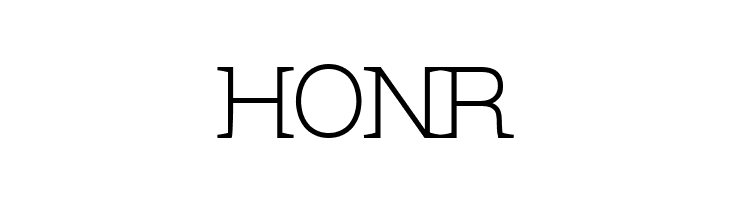 HONR CF Jeanne Mance Regular Font
