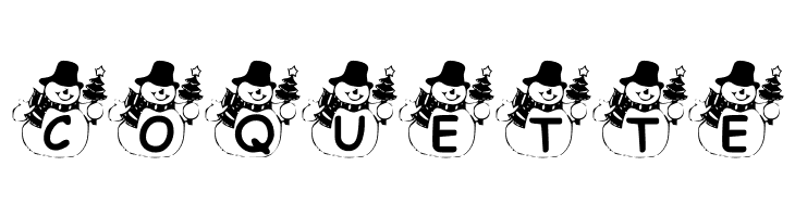 Summers Snowman  Free Fonts Download