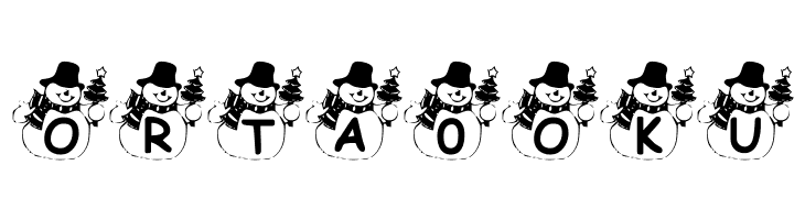 Summers Snowman  Free Fonts Download
