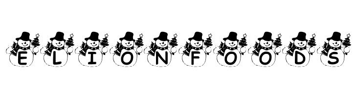 Summers Snowman  Free Fonts Download