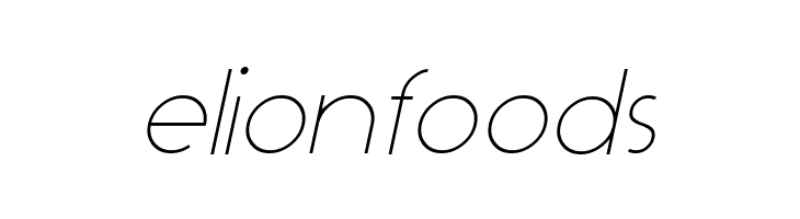 Dominik Thin Italic  Free Fonts Download