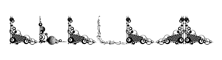 Vintage Decorative Corners 22  Free Fonts Download