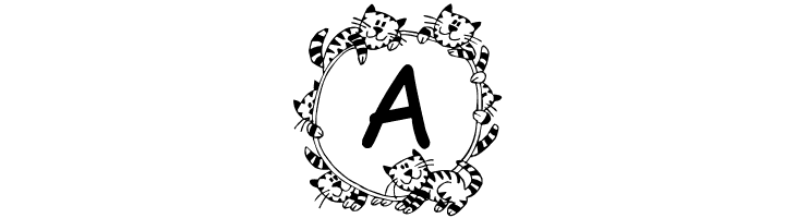 Jenna s Kitties  Free Fonts Download