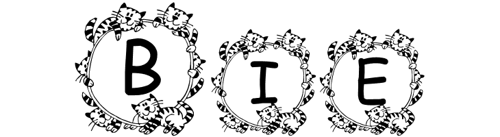 Jenna s Kitties  Free Fonts Download