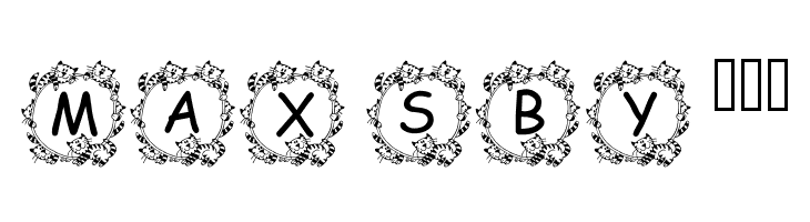 Jenna s Kitties  Free Fonts Download