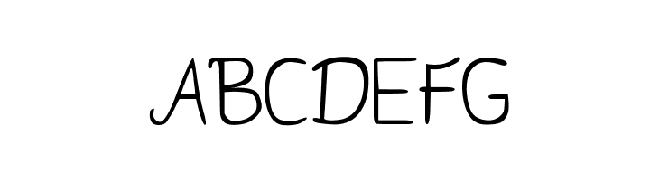 Bella K. Don't Blink Regular  Free Fonts Download