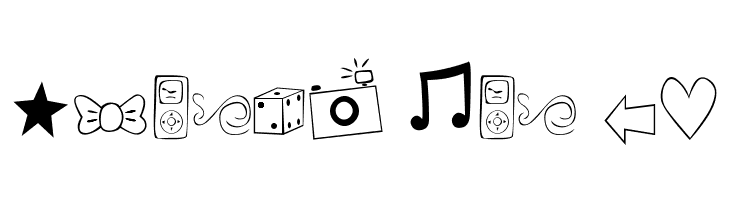 Bella K. Dings Are Cool  Free Fonts Download