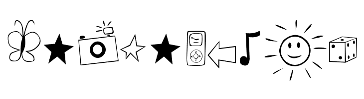 Bella K. Dings Are Cool  Free Fonts Download