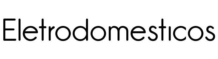 Eletrodomesticos GardensC Font