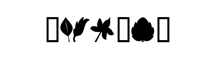 Leaves  Free Fonts Download