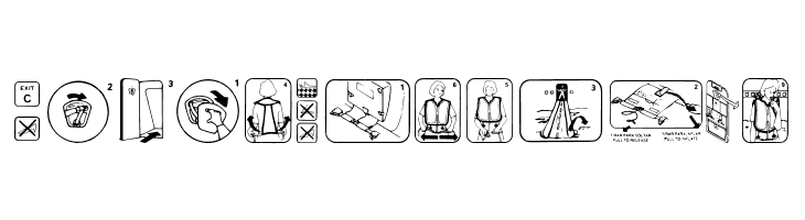 FastenYourSeatBeltClean-Reg  Free Fonts Download