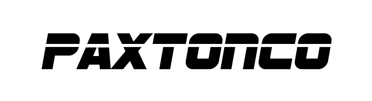 PAXTONCO SF Sports Night Font