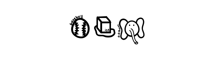 KBABCDoodles  Free Fonts Download