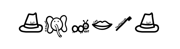 KBABCDoodles  Free Fonts Download