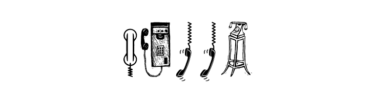 I AM TELEFONO  Free Fonts Download