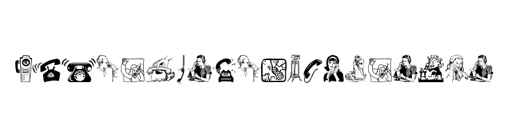 I AM TELEFONO  Free Fonts Download