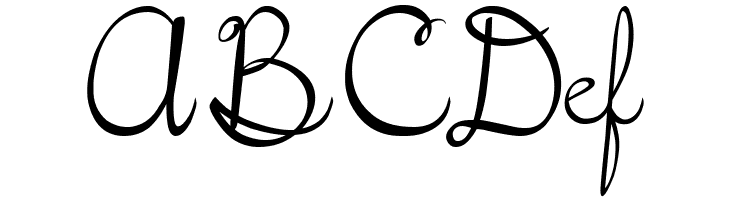 5th Grade Cursive  Free Fonts Download