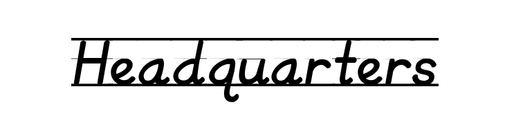 KG Primary Italics Lined  Free Fonts Download