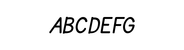 KG Primary Italics  Free Fonts Download